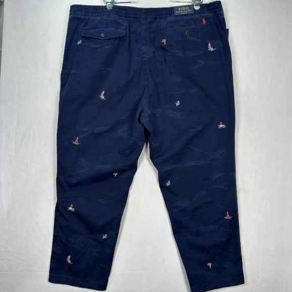 NWT Men's Ralph Lauren Polo Prepster Classic-fit Chinos with Embroidery - Picture 11 of 14